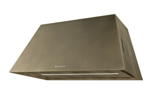 Chloe | Wall Hood | Faber | Old Brass | No Chimney | Cut Out