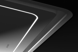 In-Light | Integrated Hood | Faber | White Matt | Close Up