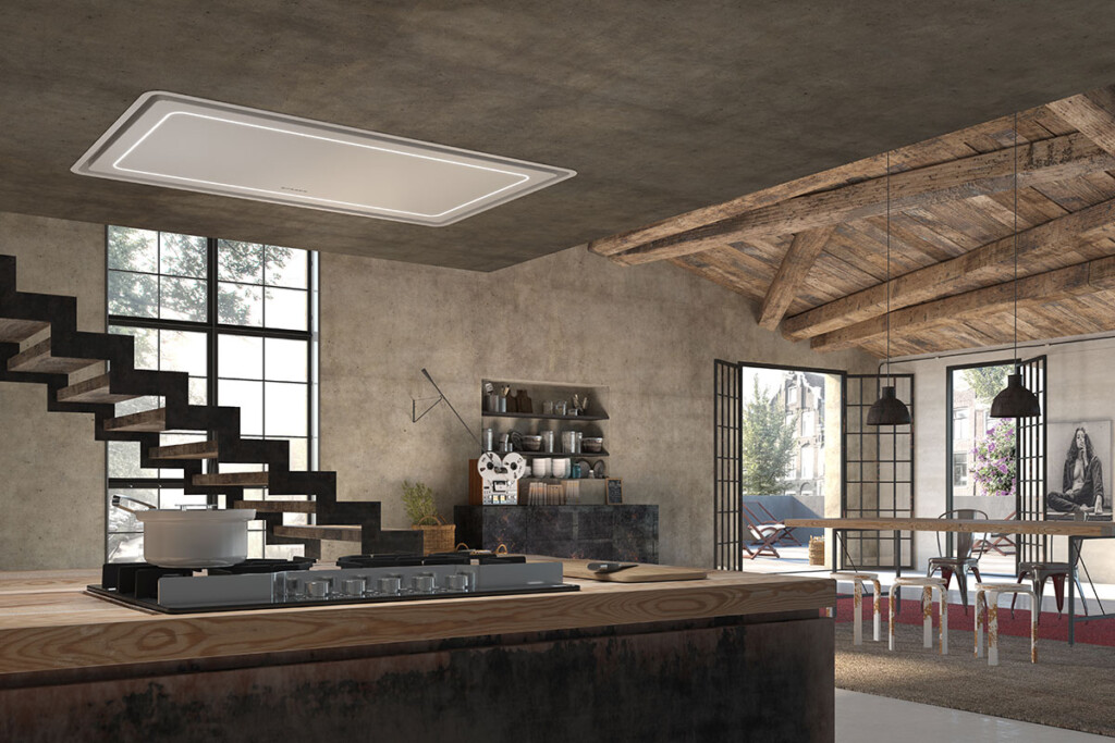 High-Light | Ceiling Hood | Faber | White Matt | Lifestyle