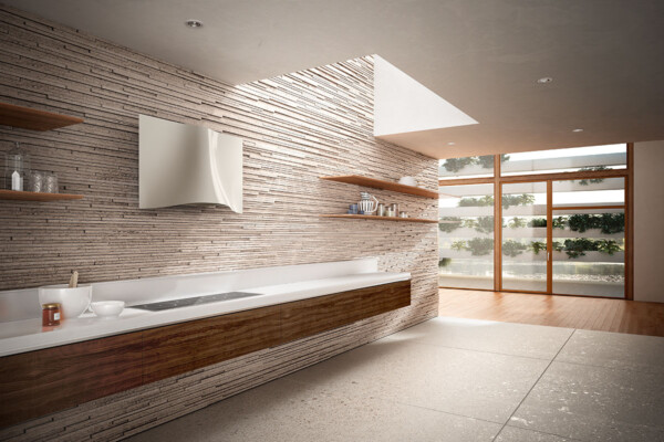 Veil | Wall Hood | Faber | White | Lifestyle