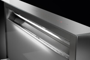 Fabula Plus | Faber | Downdraft Hood | White | Close Up