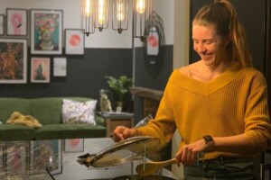 Galileo Venting Hob | Black Glass | by @alittlevictorianrenovation