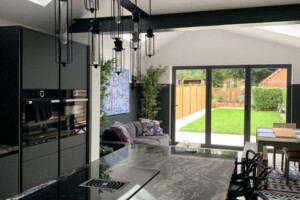 Galileo Venting Hob | Black Glass | by @alittlevictorianrenovation