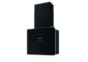 Glam Fit | Wall Hood | Faber | 550mm | Black Glass | With Chimney | Cut Out