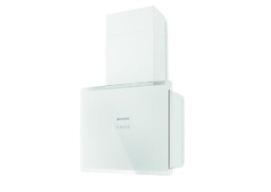 Glam Fit | Wall Hood | Faber | 550mm | White Glass | With Chimney | Cut Out