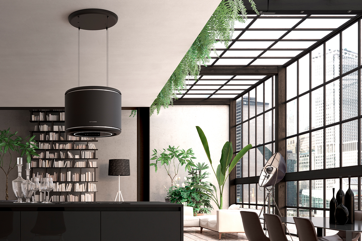 Odette Odette Island Hood in Matt Black