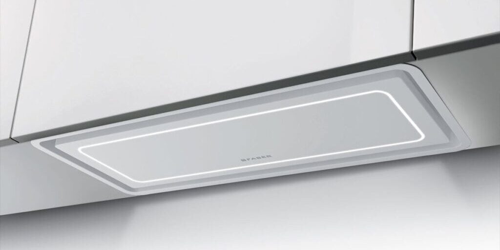 The In-Light Integrated Cooker Hood by Faber in White